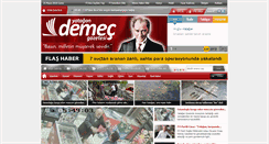 Desktop Screenshot of demecgazetesi.com